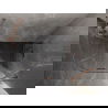 Mexen Lunar pusapvalė dešinės pusės dušo kabina 100 x 70 cm, permatoma, šlifuotas varis - 833-100P-070L-65-00