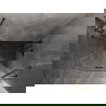 Mexen Lunar pusapvalė dušo kabina su atveriamomis durimis dešinė 80 x 70 cm, permatomas stiklas, gun metal - 833-080P-070L-95-00