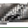 Mexen Lunar pusapvalė dešinė dušo kabina 100 x 90 cm, permatoma, gun metalas - 833-100P-090L-95-00