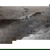 Mexen Lunar L penkiakampė dušo kabina varstoma kairė 100 x 100 cm, skaidrus, rožinis auksas - 831L-100L-100P-60-00-L