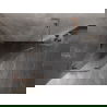 Mexen Lunar L penkiakampė dušo kabina, atveriama, kairė, 100 x 100 cm, permatoma, šlifuotas varis - 831L-100L-100P-65-00-L