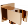 Mexen Cube kampinis prijungimas, rožinis auksas - 79300-60