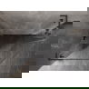 Mexen Lunar L penkiakampė dušo kabina su kairiosiomis durimis 90 x 80 cm, skaidri, ginklo metalo spalva - 831L-090L-080P-95-00-L