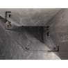 Mexen Lunar L penkiakampė dešinė varstoma dušo kabina 100 x 90 cm, skaidri, juoda - 831L-100P-090L-70-00-P