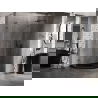 Mexen Lunar L penkiakampė dušo kabina, dešinė pusė, 100 x 90 cm, permatoma, ginklų metalo - 831L-100P-090L-95-00-P