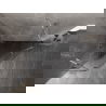 Mexen Lunar penkiakampė dušo kabina kairė atveriama 100 x 100 cm, permatoma, chromuota - 831-100L-100P-01-00-L