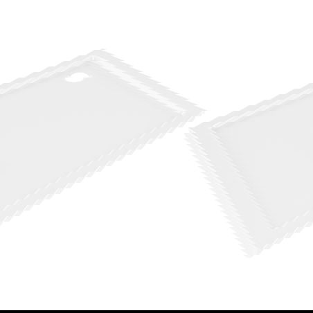 Mexen Flow kvadratinis plokštelinis dušo padėklas 75 x 75 cm, balta blizgi - 46S107575