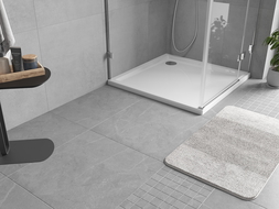 Mexen Flow kvadratinis dušo padėklas slim 100 x 100 cm, baltas blizgus - 46S101010