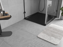 Mexen Flow kvadratinis dušo padėklas slim 100 x 100 cm, juodas matinis - 46S701010