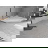 Mexen Flow penkiakampis padėklas slim 90 x 90 cm, baltas blizgus - 46P109090