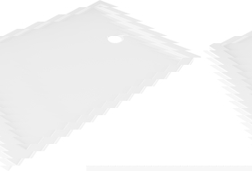 Mexen Flow stačiakampis dušo padėklas slim 85 x 70 cm, baltas blizgus - 46R107085