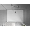 Mexen Flow stačiakampis dušo padėklas slim 110 x 90 cm, blizgi baltos spalvos - 46R109011
