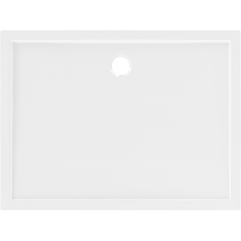 Mexen Flow stačiakampio formos dušo padėklas slim 110 x 100 cm, balta blizgi - 46R101011