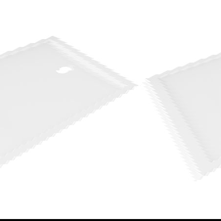 Mexen Flow stačiakampio formos plokščias dušo padėklas 120 x 100 cm, baltas blizgus - 46R101012
