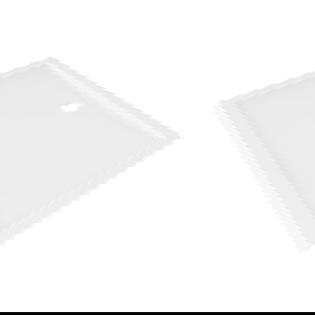 Mexen Flow stačiakampio formos plonas dušo padėklas 150 x 100 cm, blizgi balta - 46R101015