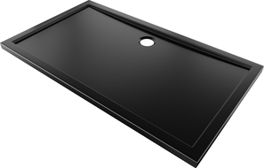 Mexen Flow stačiakampis dušo padėklas slim 140 x 85 cm, juodas matinis - 46R708514