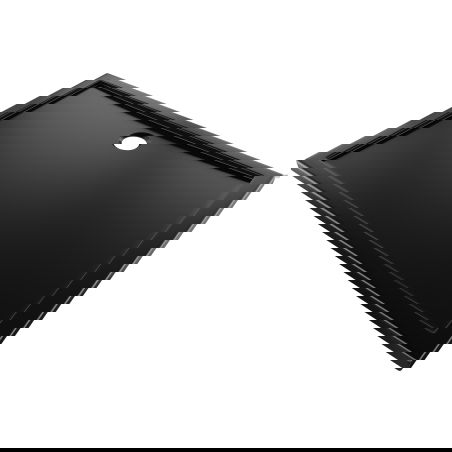 Mexen Flow stačiakampis dušo padėklas slim 95 x 90 cm, juodas matinis - 46R709095