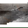 Mexen Lunar penkiakampio formos dušo kabina, varstoma kairė 100 x 100 cm, permatoma, šlifuota varis - 831-100L-100P-65-00-L