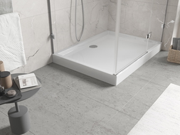 Mexen Flow+ stačiakampis dušo padėklas 120 x 80 cm, baltas blizgus - 46R108012H
