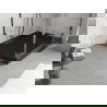 Mexen Flow+ stačiakampė dušo padėklas 110 x 70 cm, juodas matinis - 46R707011H