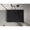 Mexen Flow+ stačiakampė dušo padėklas 120 x 70 cm, juodas matinis - 46R707012H