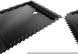 Mexen Flow+ stačiakampis dušo padėklas 100 x 80 cm, juodas matinis - 46R708010H