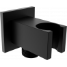 Mexen Cube kampinis jungtys, juodas - 79300-70
