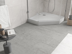 Mexen Flow+ penkiakampė dušo padėklas 90 x 90 cm, baltas blizgus - 46P109090H