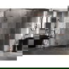 Mexen Lunar L pusapvalė dešinė atveriama dušo kabina 90 x 80 cm, skaidri, rožinis auksas - 833L-090P-080L-60-00