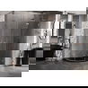 Mexen Lunar L pusapvalė dešinė atsidaranti dušo kabina 90 x 80 cm, skaidri, šepečiu valyta varis - 833L-090P-080L-65-00