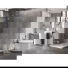 Mexen Lunar Duo dušo kabina 95 x 95 cm, permatoma, chromas - 834-095L-095P-01-00