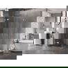 Mexen Lunar Duo dušo kabina 95 x 95 cm, permatoma, chromas - 834-095L-095P-01-00