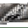 Mexen Lunar L pusapvalė dušo kabina vyriojama dešinė 90 x 70 cm, permatoma, gun metalas - 833L-090P-070L-95-00
