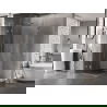 Mexen Lunar L Duo atvira dušo kabina 95 x 95 cm, skaidri, chromas - 834L-095L-095P-01-00