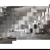 Mexen Lunar L Duo atidaromos dušo kabinos durys 105 x 105 cm, skaidrios, chromas - 834L-105L-105P-01-00