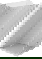 Mexen Lunar Duo varstoma dušo kabina kairė 120 x 115 cm, permatoma, chromas - 834-120L-115P-01-00