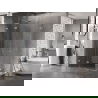 Mexen Lunar L Duo atveriamas dušo kabina 110 x 95 cm, skaidrus, chromas - 834L-110L-095P-01-00