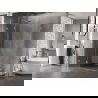Mexen Lunar L Duo atveriamas dušo kabina 110 x 95 cm, skaidrus, chromas - 834L-110L-095P-01-00