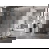 Mexen Lunar L Duo atveriamas dušo kabina 110 x 95 cm, skaidrus, chromas - 834L-110L-095P-01-00