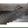 Mexen Lunar penkiakampė dušo kabina, atveriama kairė 100 x 80 cm, skaidri, ginklų metalo - 831-100L-080P-95-00-L