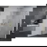 Mexen Pretoria pakreipiama dušo kabina 95 x 80 cm, Skaidrus, Chromo - 852-095-080-01-00