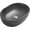 Mexen Viki praustuvė ant countertop 48 x 35 cm, tamsiai pilka matinė - 21054871
