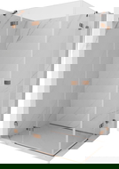 Mexen Lunar Duo dušo kabina atveriama kairė 110 x 95 cm, permatoma, rožinis auksas - 834-110L-095P-60-00