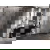 Mexen Lunar penkiakampė dušo kabina, varstoma, dešinė 100 x 80 cm, skaidri, ginklų metalas - 831-100P-080L-95-00-P