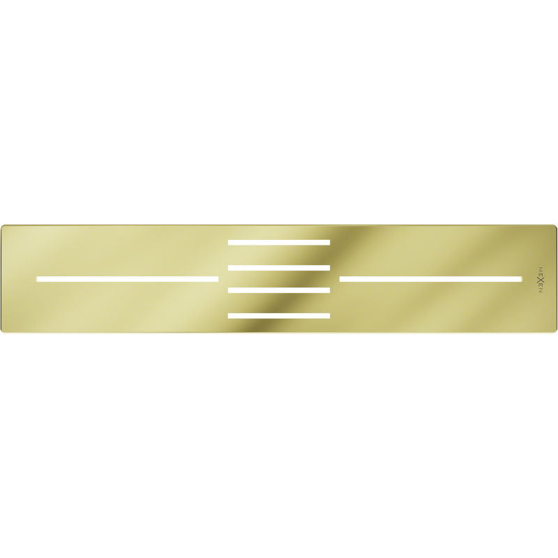 Mexen Toro dušų padėklų maskuotė 100-120 cm, auksinė - 43910050