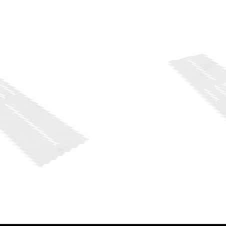 Mexen Toro dangčio plokštė dušo padėklui 170-200 cm, balta - 43930020