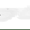 Mexen Oval Slim laisvai stovinti prie sienos vonia 170 x 80 cm, balta, chrominis persipylimas - 52661708000-01