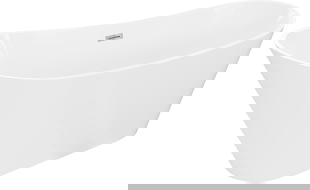 Mexen Dora laisvai stovinti vonia 150 x 75 cm, balta, chromuotė - 52071507500-01