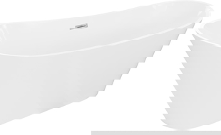 Mexen Dora laisvai stovinti vonia 170 x 75 cm, balta, chromuota perpylimo anga - 52071707500-01