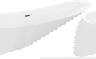 Mexen Lotos laisvai pastatoma vonia 150 x 75 cm, balta, gun metal perpylimas - 52051507700-95